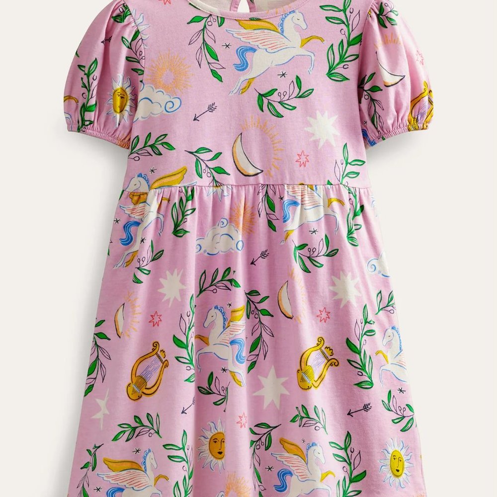 NWT Mini Boden Puff Sleeve Dress
